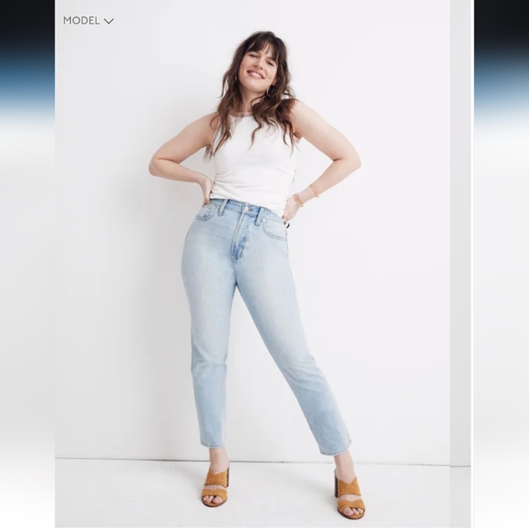 Madewell Women's Curvy Perfect Vintage Jeans - Picture 2 of 6